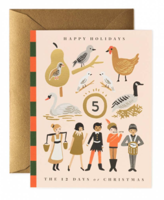 Days of Christmas Story Card - Rifle Paper Co.
