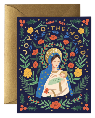 Madonna &amp; Child Card - Rifle Paper Co.