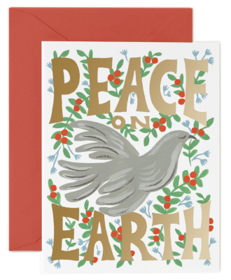 Peace Dove Card - Rifle Paper