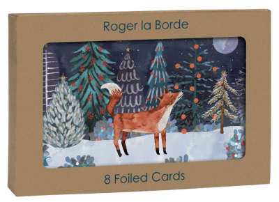 Fox in Winterland Goldfoil Card Pack - Roger la Borde