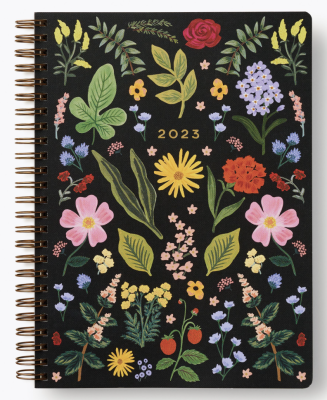 2023 Botanical Softcover Spiral Planner - 12 Month Softcover Planner