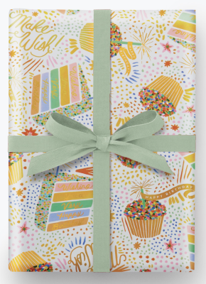 Birthday Cake Continuous Wrap - Geschenkpapier Rolle