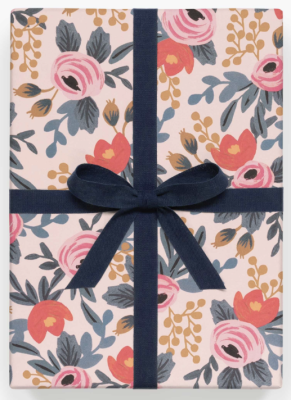 Blushing Rosa Gift Wrap - Rifle Paper Co