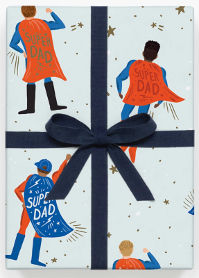 Super Dad Gift Wrap - Geschenkpapier Rifle Paper