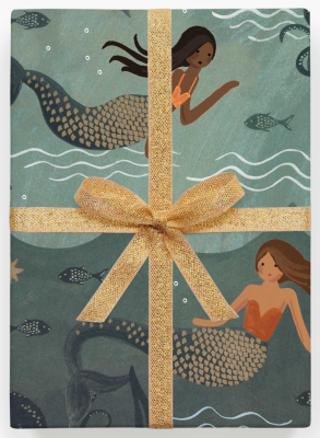 Mermaid Gift Wrap - Geschenkpapier Rifle Paper
