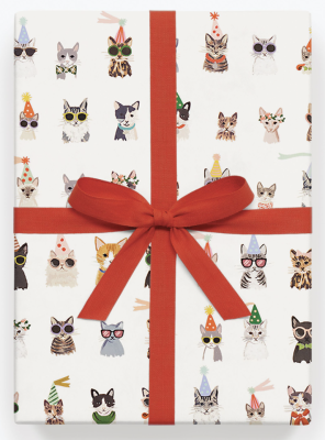 Cool Cats Gift Wrap - Geschenkpapier Rifle Paper
