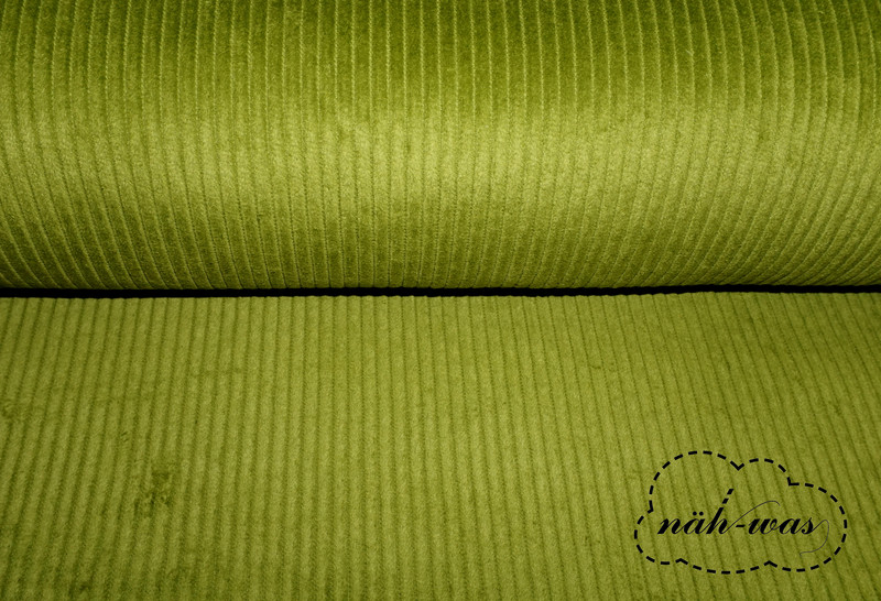 Breitcord Cord Kiwi grün
