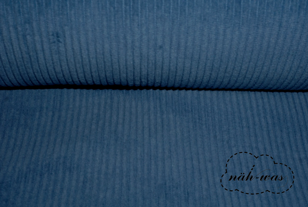 Breitcord Cord jeansblau