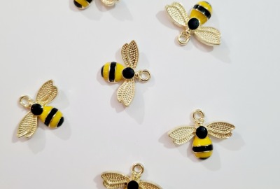 Charm Charms Anhänger - Biene Bee