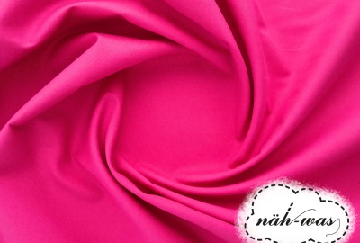 Uni Baumwollstoff pink 036