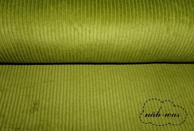 Breitcord Cord Kiwi grün