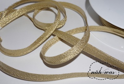 3m Paspel glitzer gold Paspelband