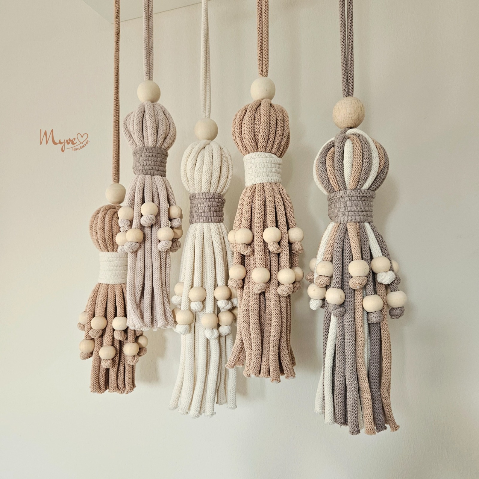 XXL Tassel, Kinderzimmer Deko, Boho Deko, Fotodeko, Hängedekoration 5