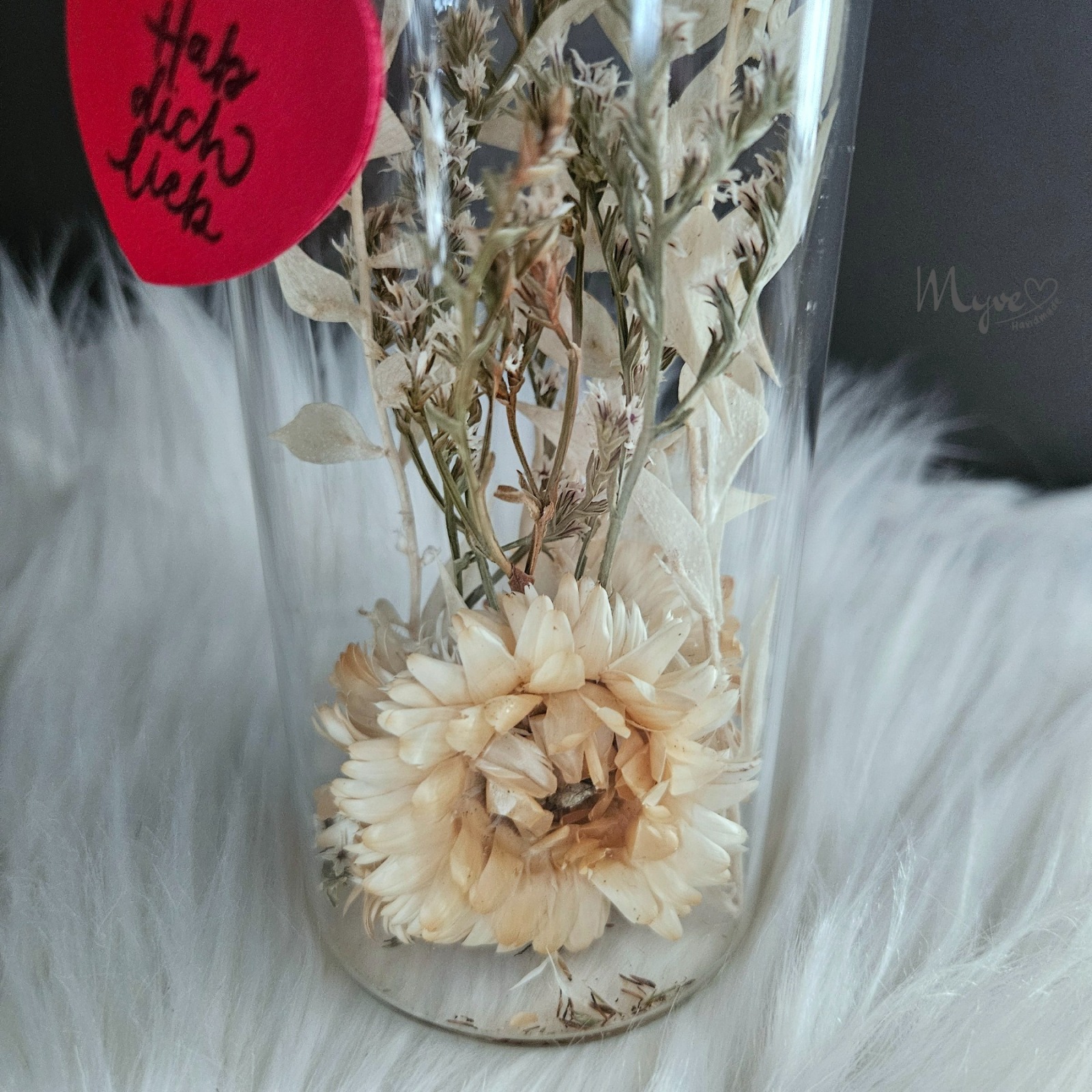 Stretchring Flower Bottle , Blumen in der Flasche, spirituelle Geschenke, Blumengeschenke, Schmuck