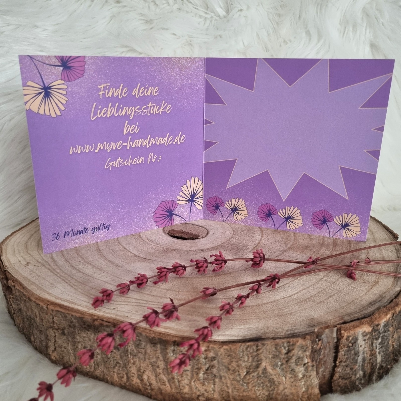 Geschenkgutschein 50,- , Geschenkidee für Handmade Liebhaber 5