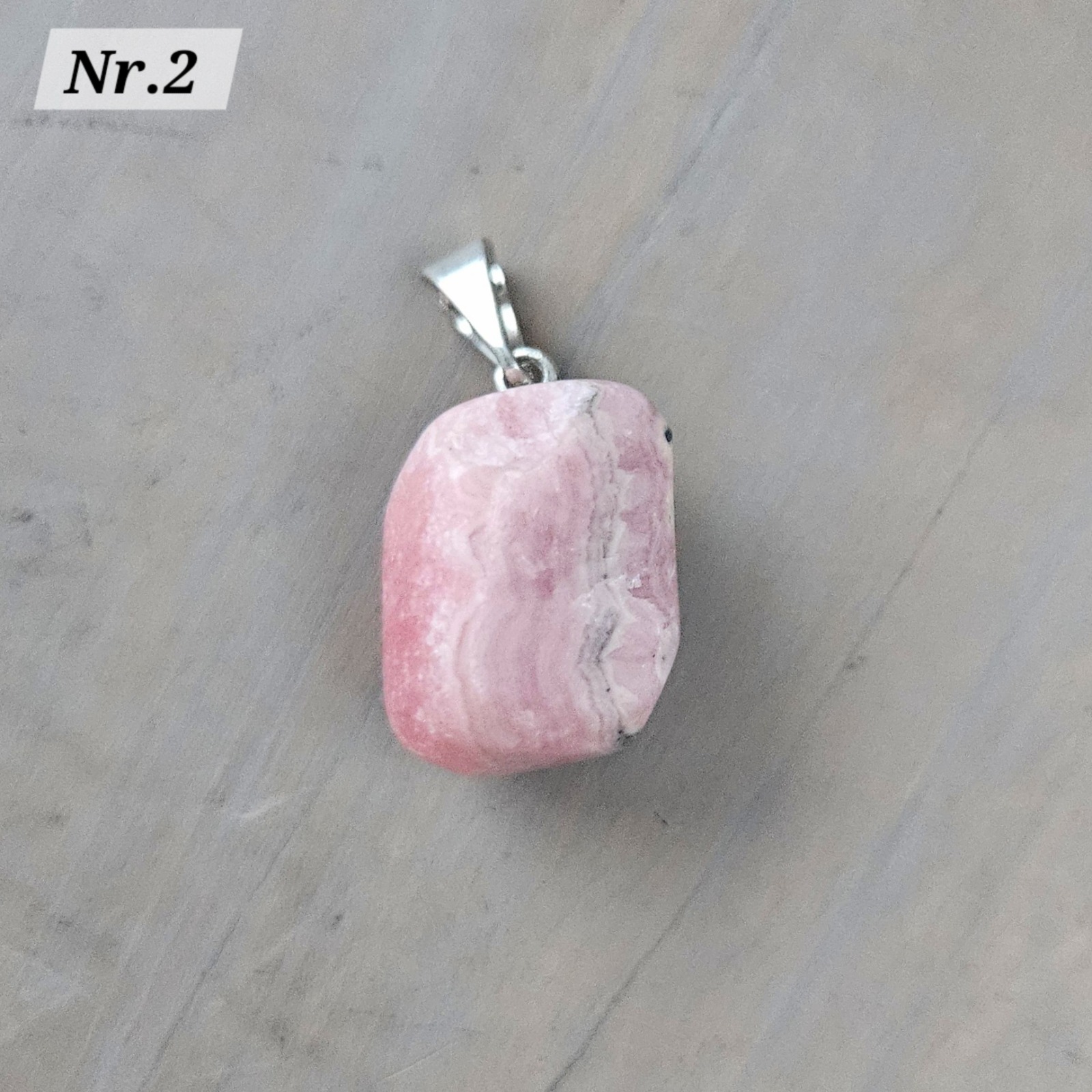 Rhodochrosit Anhänger, Edelsteinschmuck, Heilsteinschmuck, Kettenanhänger, spirituelle Geschenke 5