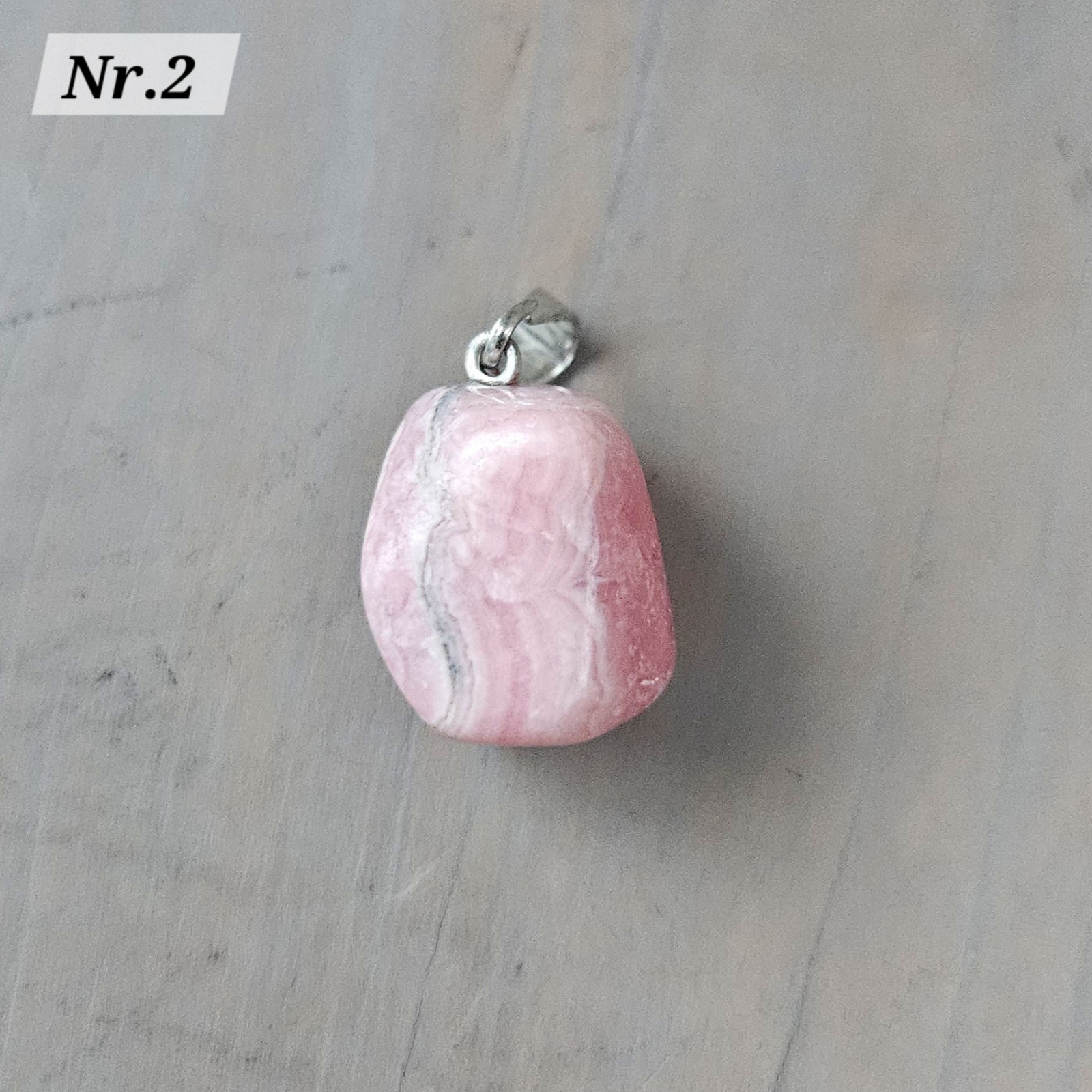 Rhodochrosit Anhänger, Edelsteinschmuck, Heilsteinschmuck, Kettenanhänger, spirituelle Geschenke 4