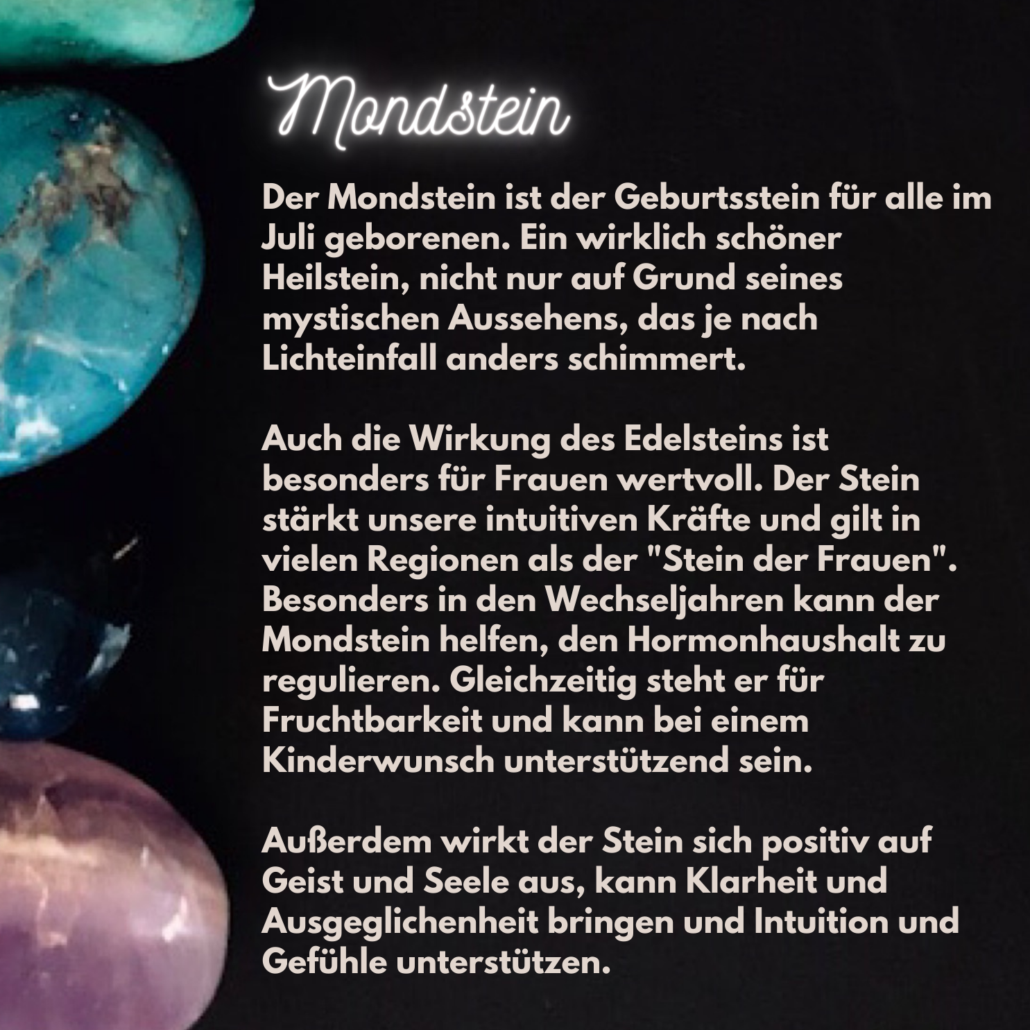 Kleines Ledernotizbuch mit Mondstein, Notizbücher Echtleder, spirituelle Bücher 6