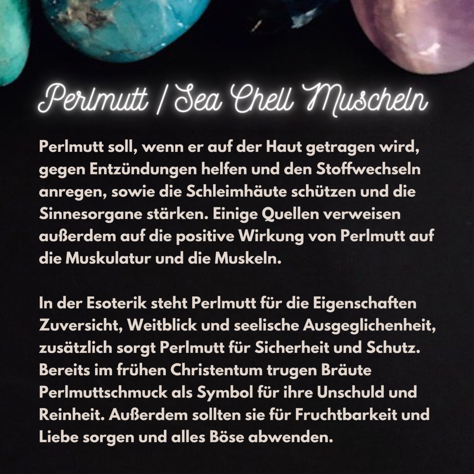 Herz Perlmutt Fußkette, Fußschmuck, Heilsteinschmuck, spirituelle Geschenke 4