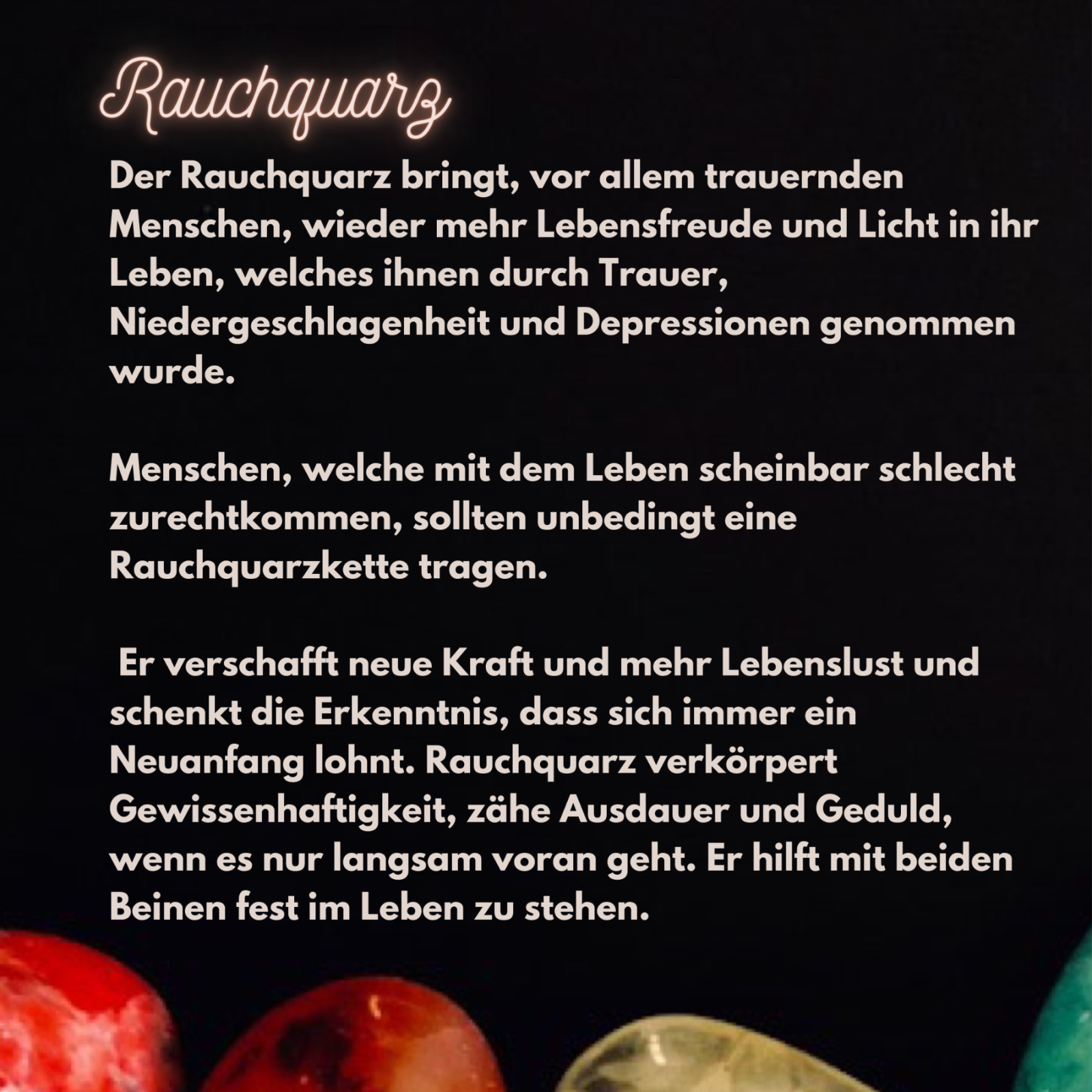 Rudraksha Rauchquarz Schlüsselanhänger 5