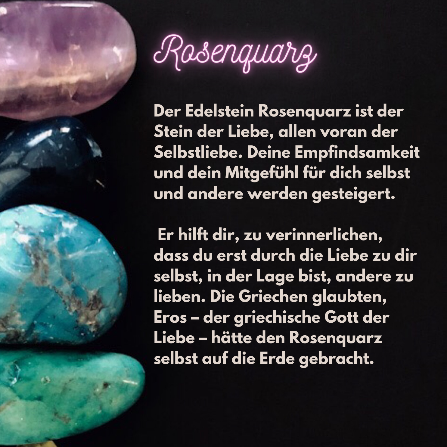 Goldene Rosenquarz Mond Halskette, Edelstahlschmuck, Damenhalskette, spirituelle Geschenke,