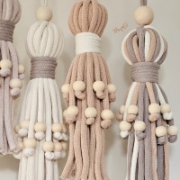 XXL Tassel, Kinderzimmer Deko, Boho Deko, Fotodeko, Hängedekoration 6