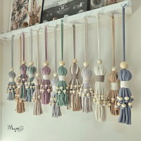 XXL Tassel, Kinderzimmer Deko, Boho Deko, Fotodeko, Hängedekoration 2