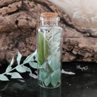 Kristall Flower Bottle , Blumen in der Flasche, spirituelle Geschenke, Blumengeschenke, Kristalle in