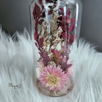 Stretchring Flower Bottle , Blumen in der Flasche, spirituelle Geschenke, Blumengeschenke, Schmuck