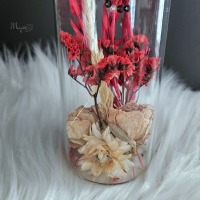 Stretchring Flower Bottle , Blumen in der Flasche, spirituelle Geschenke, Blumengeschenke, Schmuck