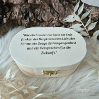 Bergkristall Geschenkset, spirituelle Geschenke, Kristall Set 5