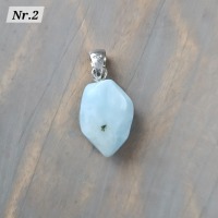 Larimar Kettenanhänger, Edelsteinschmuck, Heilsteinschmuck, Edelstein Kettenanhänger, spirituelle