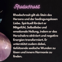 Rhodochrosit Anhänger, Edelsteinschmuck, Heilsteinschmuck, Kettenanhänger, spirituelle Geschenke 6