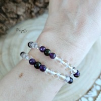 Sternzeichen Armband, Edelsteinschmuck, Heilsteinschmuck, Damenarmband, spirituelle Geschenke, Astro