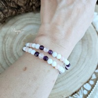 Sternzeichen Armband, Edelsteinschmuck, Heilsteinschmuck, Damenarmband, spirituelle Geschenke, Astro