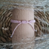 Makramee Armband mit silbernem Pfötchen, Damenarmband, Boho Schmuck, Erinnerungs Geschenk 3