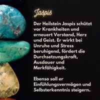 Old Stock Ozean Jaspis Anhänger, Edelsteinschmuck, Heilsteinschmuck, Kettenanhänger, spirituelle