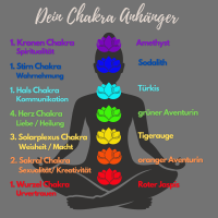 Makramee Chakra Anhänger , Schlüsselanhänger, Spiritueller Anhänger im Boho Stil 10