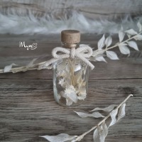 Kleine Flower Bottle mit Schleife, Blumen in der Flasche, Blumengeschenke 5