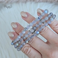 Facettiertes Labradorit Kugelarmband, Edelsteinschmuck, Heilsteinschmuck, Damenarmband, spirituelle