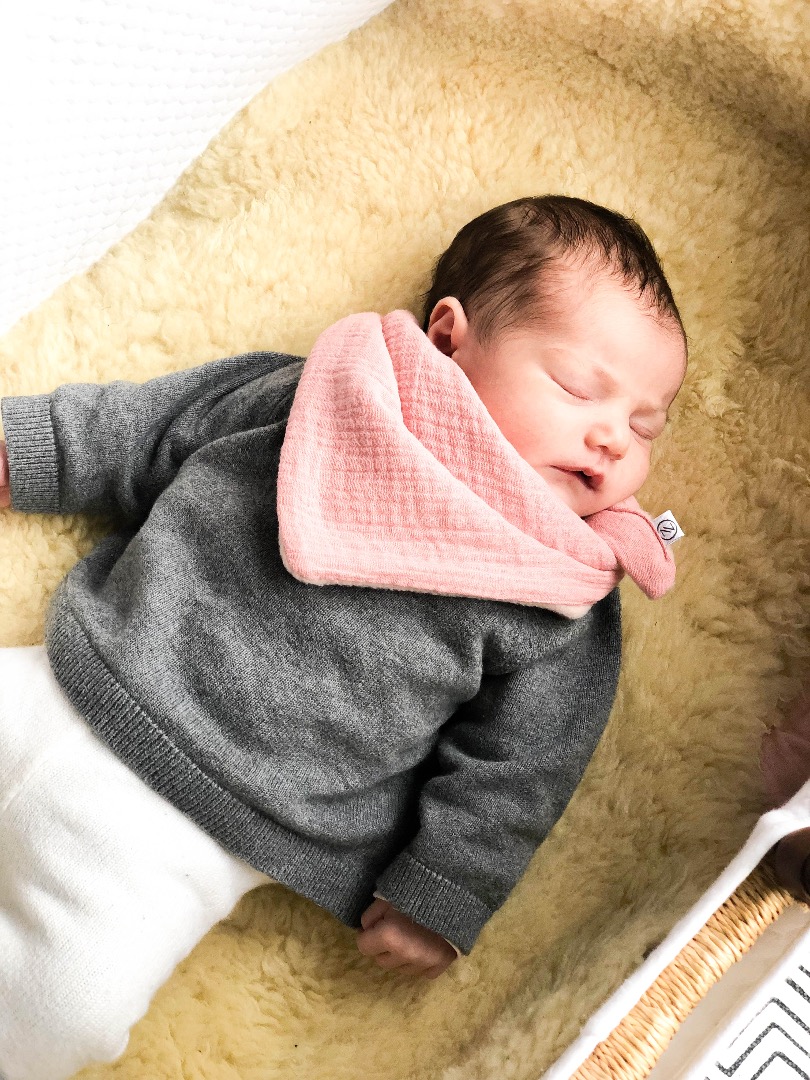 Halstuch Fur Babys Und Neugeborene Rose Online Shop Mien