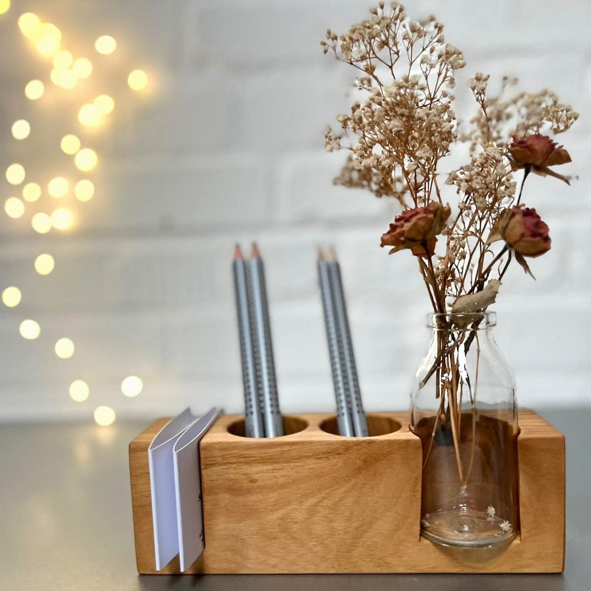 zero waste Stiftehalter aus heimischen Hölzern, Büro, Schreibtisch Organizer, Homeoffice, Vase