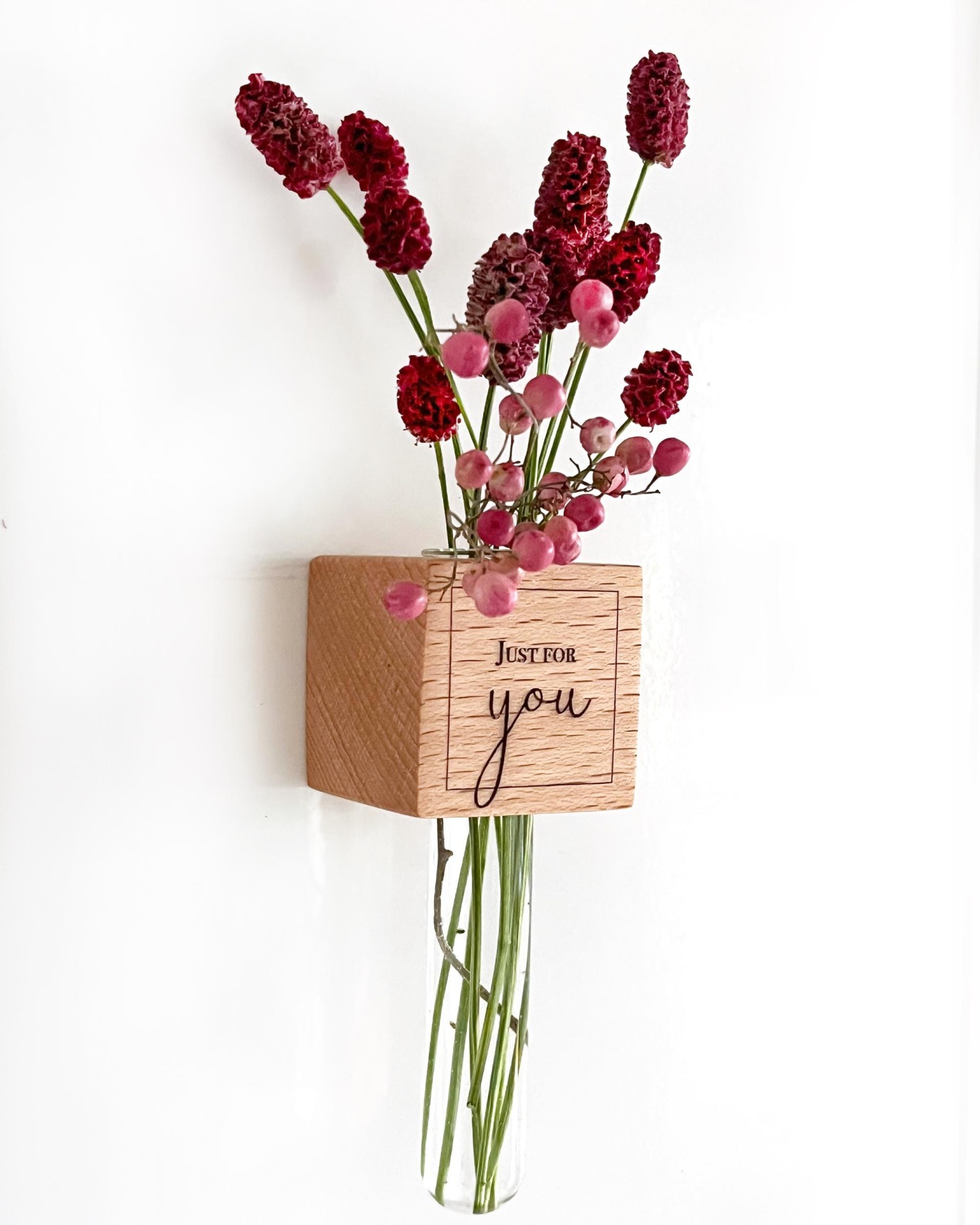 Magnet aus Holz für Blumen, Magnet für die Pinnwand oder Kühlschrank 8