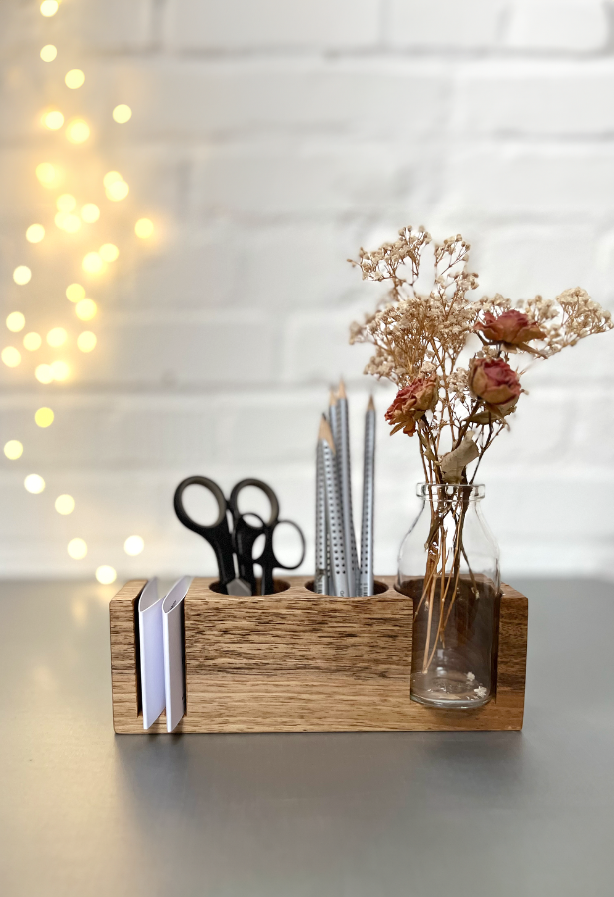 zero waste Stiftehalter aus heimischen Hölzern, Büro, Schreibtisch Organizer, Homeoffice, Vase