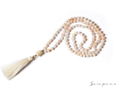 SAMPANNA MALA LIGHT - 108 Perlen-Mala off-white Achat schenkt dir deinen Sampanna Moment
