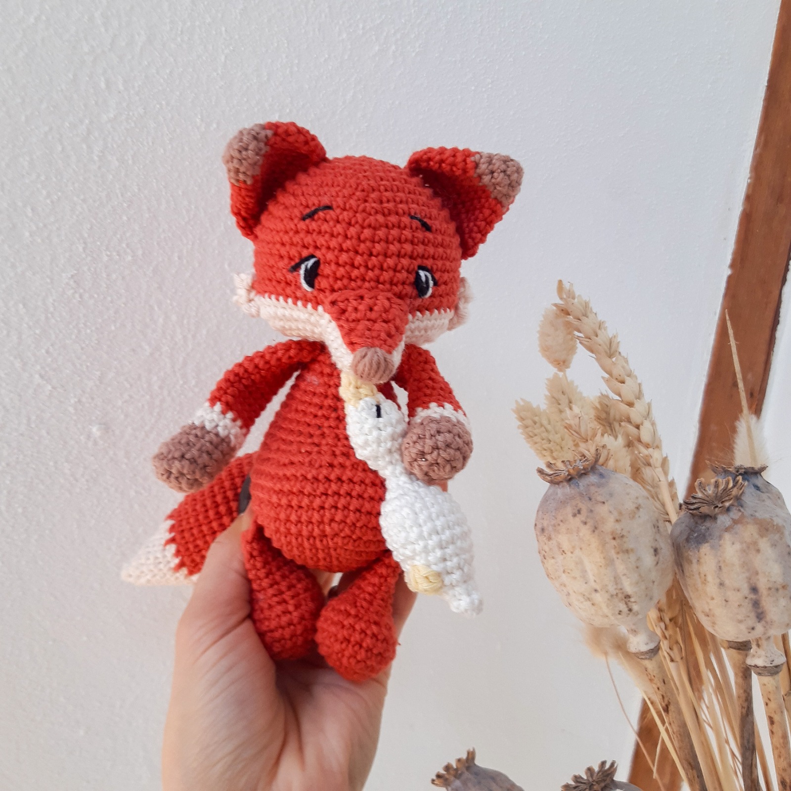 Amigurumi Fuchs Jasper - Häkelanleitung von Lisbeths Häkelbande 6