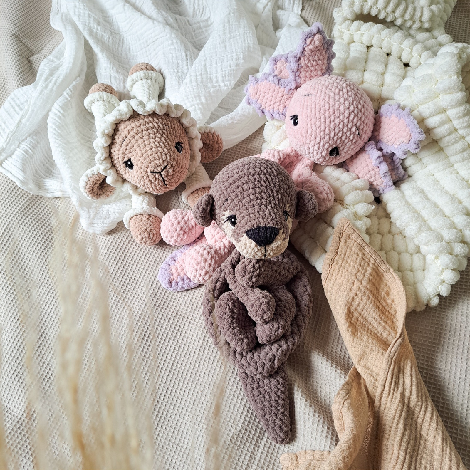 Amigurumi Kuscheltiere häkeln: Süße Schmusigurumi aus flauschigem Chenillegarn