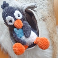Pinguin Norrik - Häkelanleitung 7