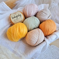 Babytoly Organic Cotton: Hochwertige Bio- Baumwolle zum Häkeln