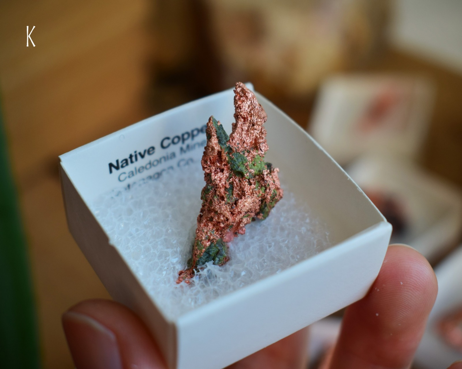 gediegene Kupfer Stufen - Kupfer in natürlicher Form als Mineral 14